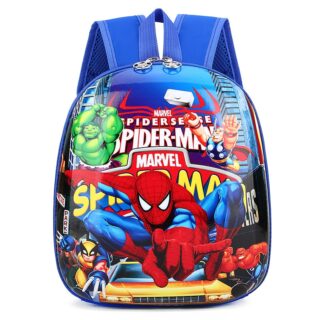 Spider-Man backpack with superhero designs