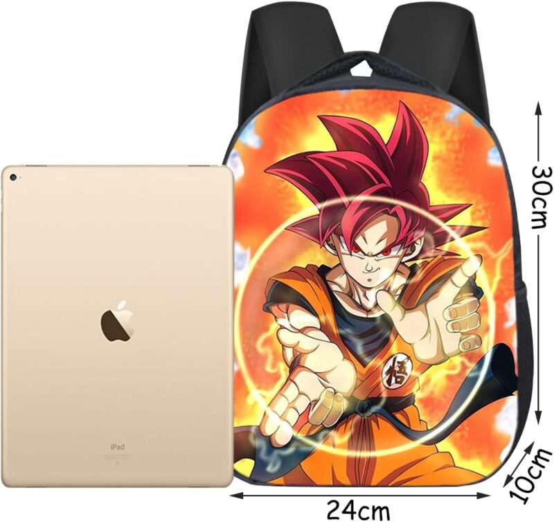 Dragon Ball Son Goku Super Saiyen God Backpack - Image 7