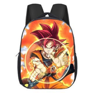 Dragon Ball Son Goku Super saiyen god backpack