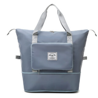Foldable waterproof tote bag