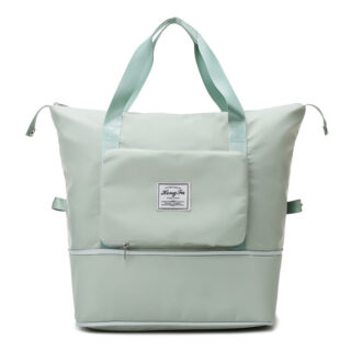 Foldable waterproof tote bag
