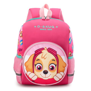 Pat Patrol Backpack in Pink Flannel