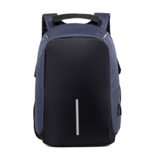 Waterproof and reflective anti-theft backpack with USB charging