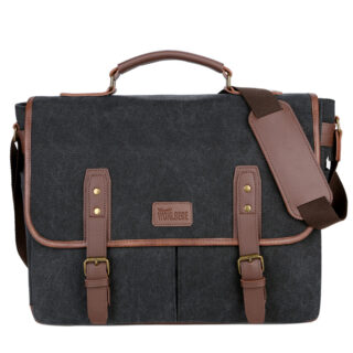 14 inch vintage style shoulder bag for computer