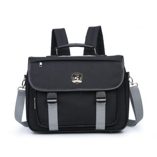 Sac à bandoulière style Lolita pour fille noir et gris à la mode