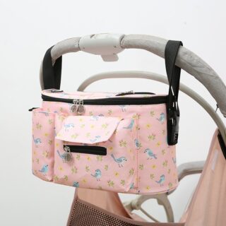 Storage bag for baby pram accessory