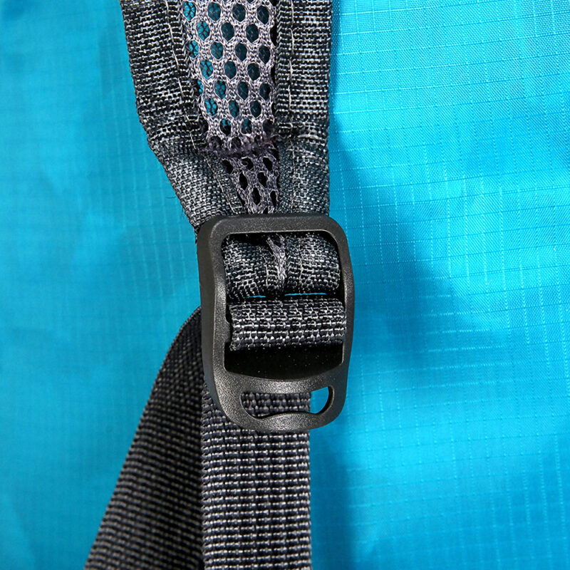 Turquoise Blue Waterproof Folding Backpack - Image 5