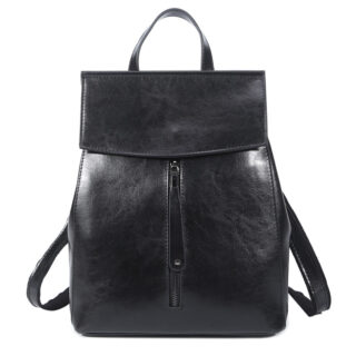 Sac à dos en cuir style vintage pour femmes5