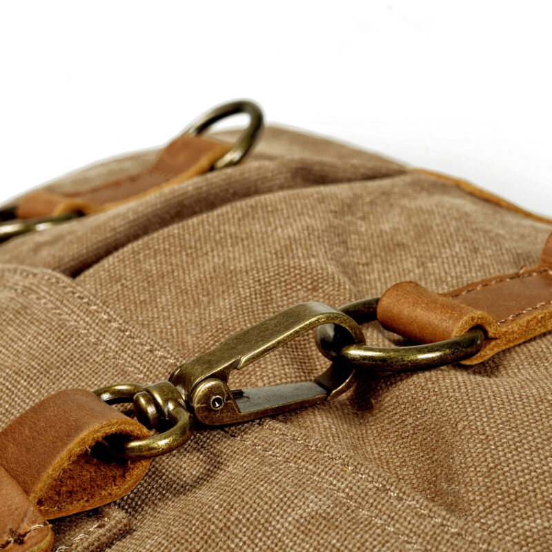 Canvas Shoulder Bag For Men - Image 5
