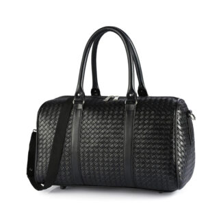 Large waterproof travel bag in imitation leather