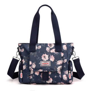 Sac à main à motif floral pour femme