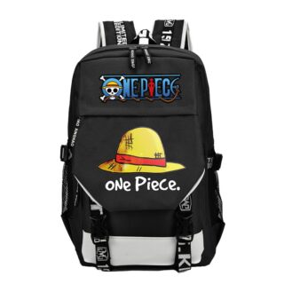 Luffy One Piece brown hat bag with front design