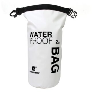 2L Waterproof Mini Water Sport Bag White and Black Fashionable