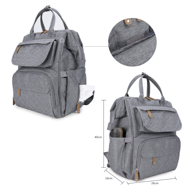 Multifunctional Waterproof Backpack For Mum - Image 25