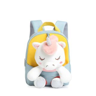 Cute sleeping unicorn backpack for little girls