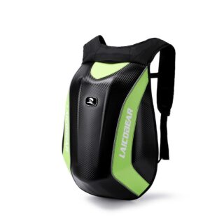 Expandable waterproof motorbike backpack