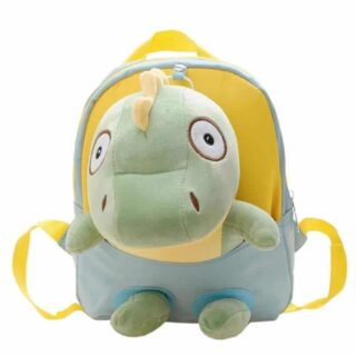 Lilliputian yellow dinosaur backpack for children