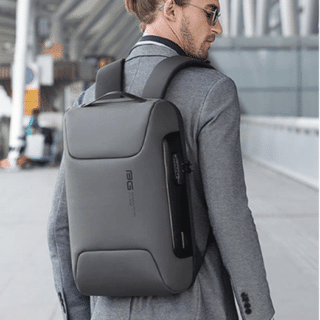 Deluxe ergonomic backpack grey
