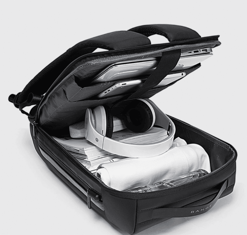 Deluxe Ergonomic Backpack Black - Image 3