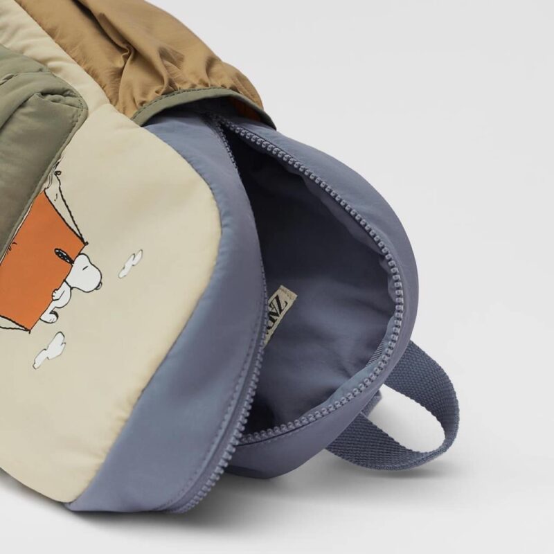 Snoopy Canvas Backpack For Little Boy - Image 3