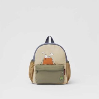 Sac à dos snoopy en toile pour petit garçon