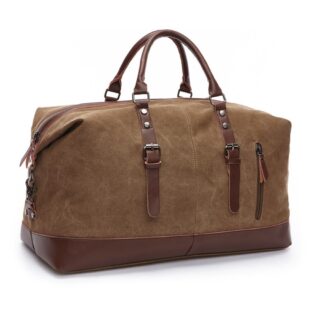 Men's canvas tote bag